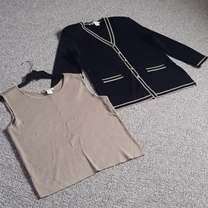 Stillman Studio Top and Cardigan Set
